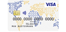 VISA Prepaid Karte